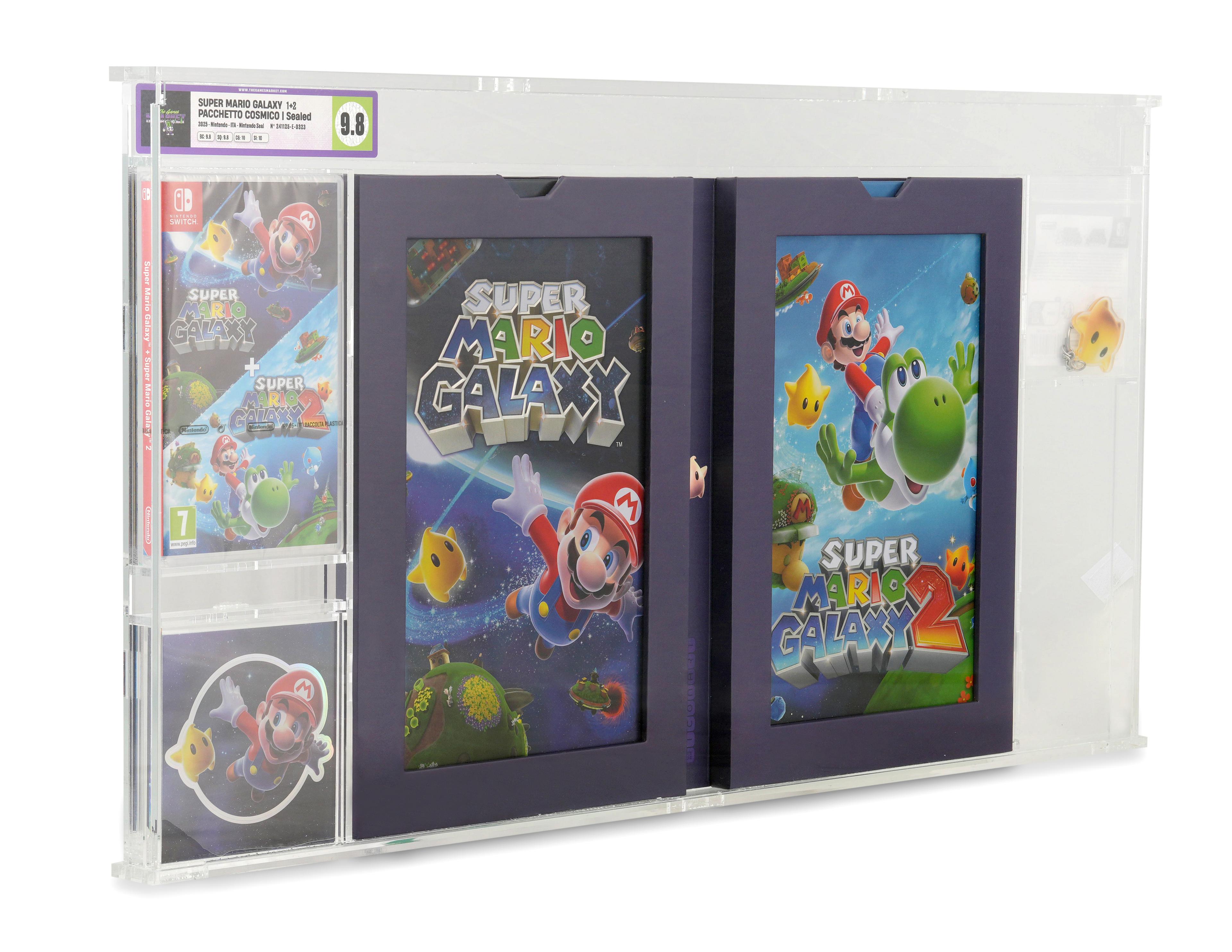 [Teca custom Mario Galaxy 1 e 2 idea e design by The Games Market]