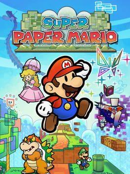 Super Paper Mario - Copertina ufficiale del gioco disponibile - Gaming marketplace italiano - The Games Market
