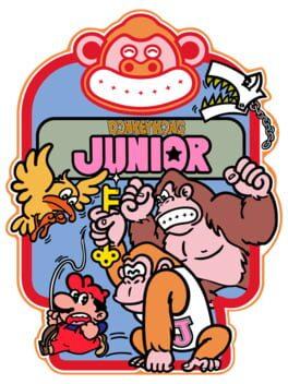 Donkey Kong Junior - Copertina ufficiale del gioco disponibile - Gaming marketplace italiano - The Games Market