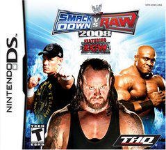 WWE SmackDown vs. Raw 2008 - Nintendo DS - Copertina