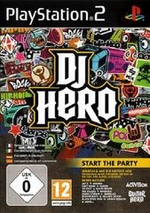 DJ Hero - PAL Playstation 2 - Copertina