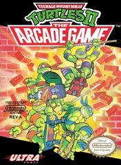Teenage Mutant Ninja Turtles II: The Arcade Game - NES - Copertina