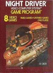 Night Driver - Atari 2600 - Copertina