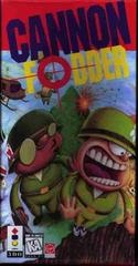 Cannon Fodder - 3DO - Copertina
