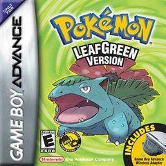 Pokémon LeafGreen Version - GameBoy Advance - Copertina