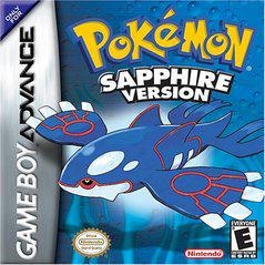 Pokémon Sapphire Version - GameBoy Advance - Copertina