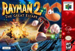 Rayman 2: The Great Escape - Nintendo 64 - Copertina