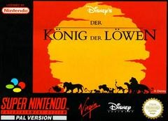 The Lion King - PAL Super Nintendo - Copertina