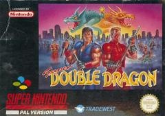 Super Double Dragon - PAL Super Nintendo - Copertina