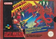Super Metroid - PAL Super Nintendo - Copertina