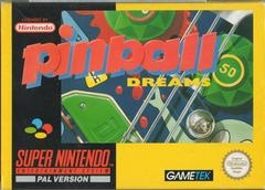 Pinball Dreams - PAL Super Nintendo - Copertina