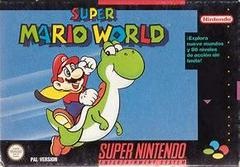 Super Mario World - PAL Super Nintendo - Copertina