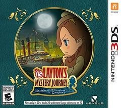 Layton's Mystery Journey: Katrielle and the Millionaire's Conspiracy - Nintendo 3DS - Copertina
