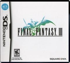 Final Fantasy III - Nintendo DS - Copertina