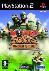 Worms Forts: Under Siege - PAL Playstation 2 - Copertina