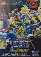 Captain America and the Avengers - PAL Sega Mega Drive - Copertina