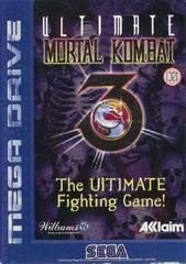 Ultimate Mortal Kombat 3 - PAL Sega Mega Drive - Copertina