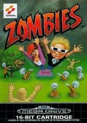 Zombies Ate My Neighbors - PAL Sega Mega Drive - Copertina