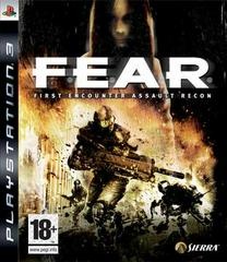F.E.A.R. - PAL Playstation 3 - Copertina