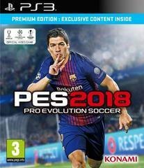 Pro Evolution Soccer 2018 - PAL Playstation 3 - Copertina