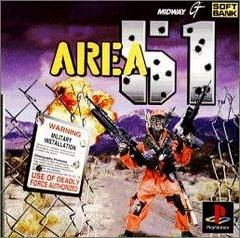 Area 51 - JP Playstation - Copertina
