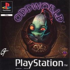 Oddworld: Abe's Oddysee - PAL Playstation - Copertina