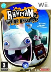 Rayman Raving Rabbids 2 - PAL Wii - Copertina