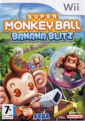 Super Monkey Ball: Banana Blitz - PAL Wii - Copertina