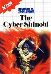 The Cyber Shinobi - PAL Sega Master System - Copertina