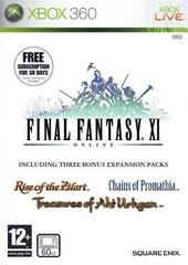 Final Fantasy XI Online - PAL Xbox 360 - Copertina
