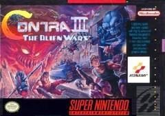 Contra III: The Alien Wars - Super Nintendo - Copertina
