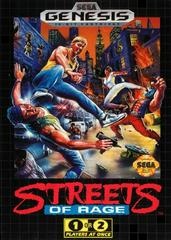 Streets of Rage - Sega Genesis - Copertina